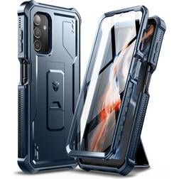 Dexnor Dexnor for Samsung Galaxy A13 5G Case, [Built in Screen Protector and Kickstand] Heavy Military Grade Protection Shockproof Protective Cover for Samsung Galaxy A13 5G Navy Blue